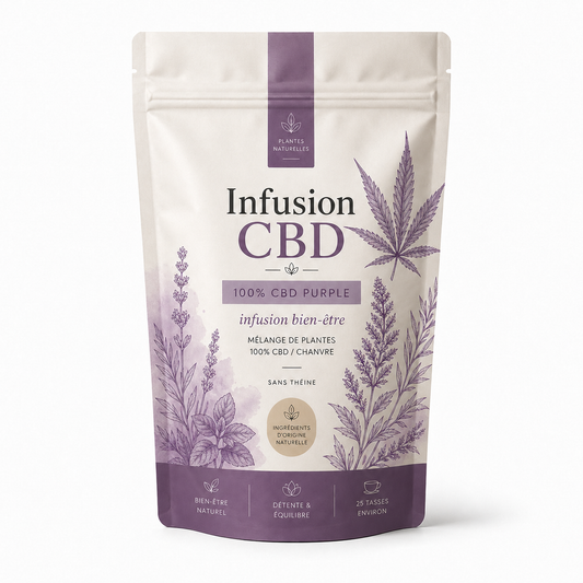 INFUSION 100% CBD PURPLE
