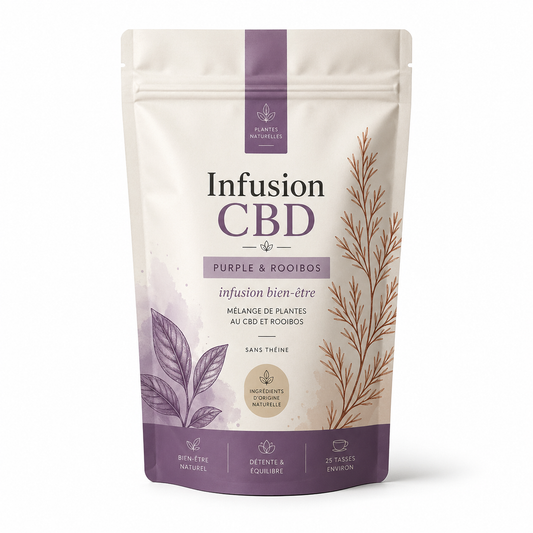 INFUSION ROOIBOS ET PURPLE CBD