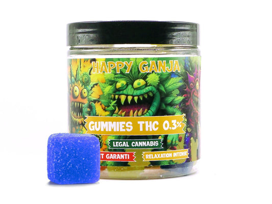 GUMMIES HAPPY GANJA POT DE 25